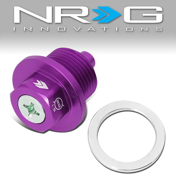 Nrg Innovations - M20X1.5 Magnetic Oil Drain Plug Bolt - Aluminum - 1