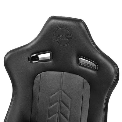 Racing Seat - W/Slider - Reclinable - PVC - Right - NRG-RSC-810BK-R - 3