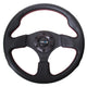 320mm Leather Grip Steering Wheel<br>Universal