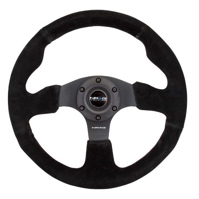 320mm Suede Grip Steering Wheel<br>Universal