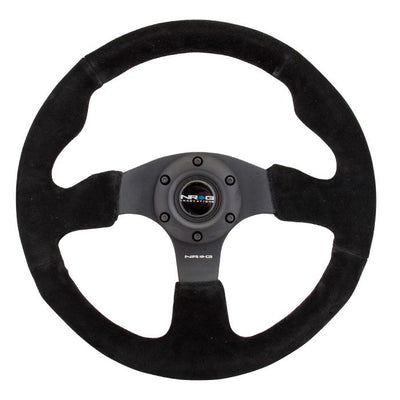320mm Suede Grip Steering Wheel<br>Universal