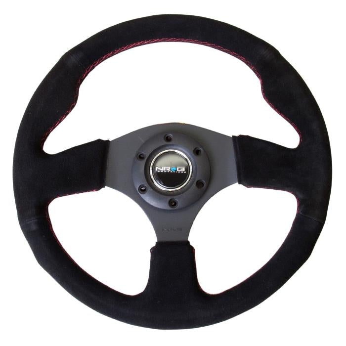 320mm Suede Grip Steering Wheel<br>Universal