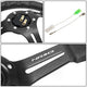 350mm 3 in. Deep Dish Leather Grip Steering Wheel<br>Fits w/ Hubs 6-Bolt X 70mm Bolt Pattern