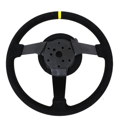 Nrg Innovations - Steering Wheel - 3Deep Dish Premium Suede Grip - 380mm - 5