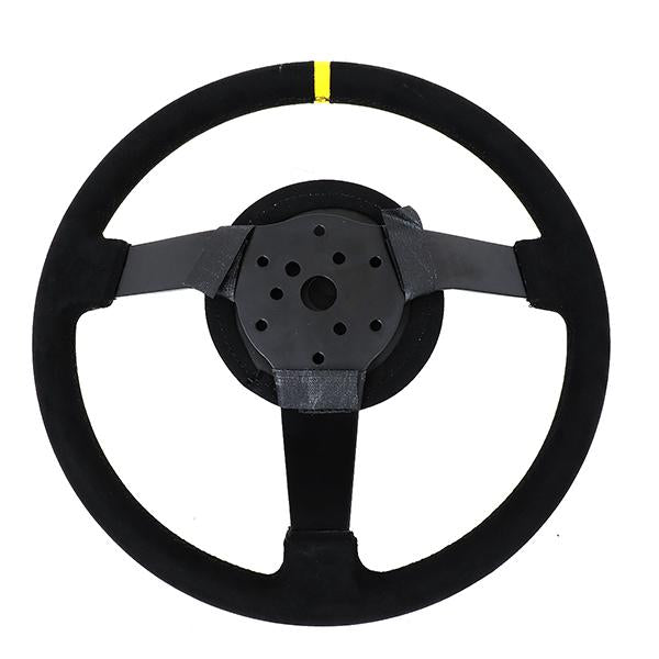 Nrg Innovations - Steering Wheel - 3Deep Dish Premium Suede Grip - 380mm - 5