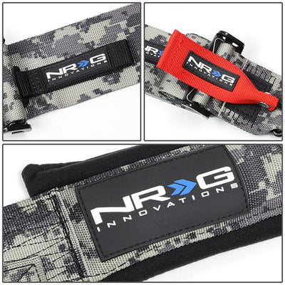 Seat Belt - 5-Point - Latch&Link - NRG-SBH-5PCDCAMO-GY-620 - 2