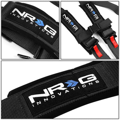Seat Belt - 5-Point - Latch&Link - NRG-SBH-R5PCBK - 2
