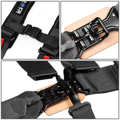 Seat Belt - 5-Point - Latch&Link - NRG-SBH-R5PCBK - 3