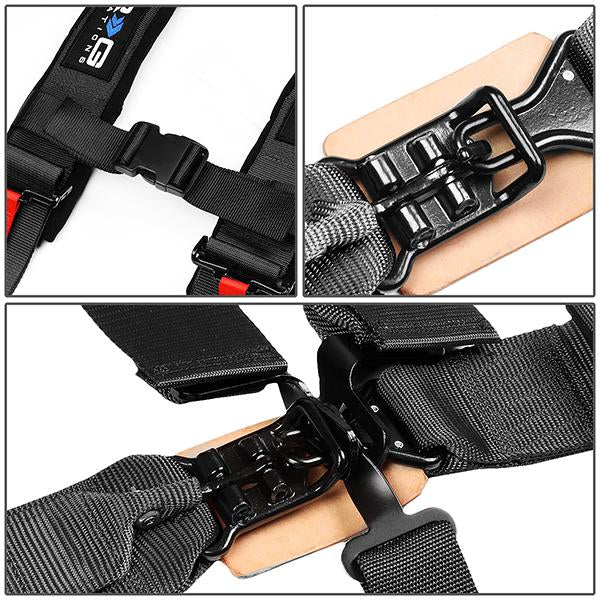Seat Belt - 5-Point - Latch&Link - NRG-SBH-R5PCBK - 3
