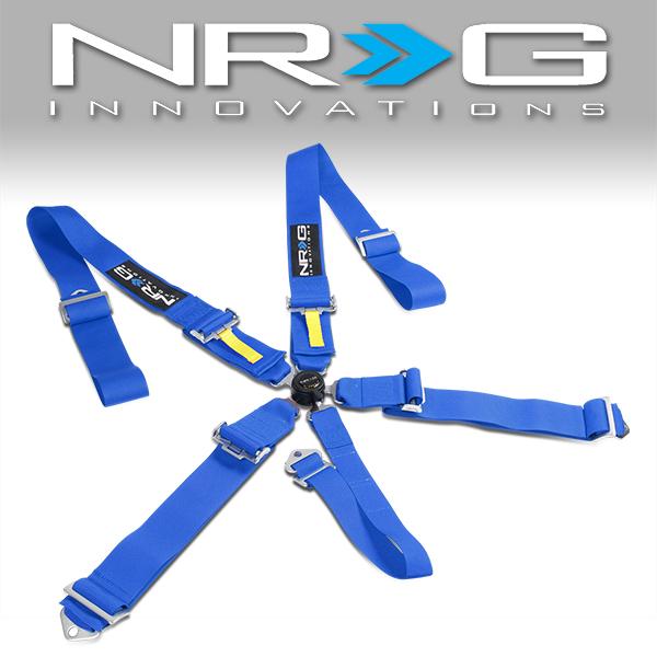 Seat Belt - w/Cam Lock Buckle - 5-Point - NRG-SBH-RS5PCBL - 1