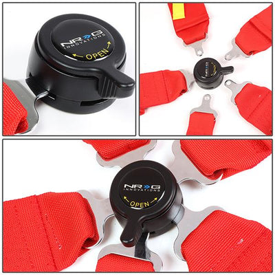 Seat Belt - w/Cam Lock Buckle - 5-Point - NRG-SBH-RS5PCRD - 3