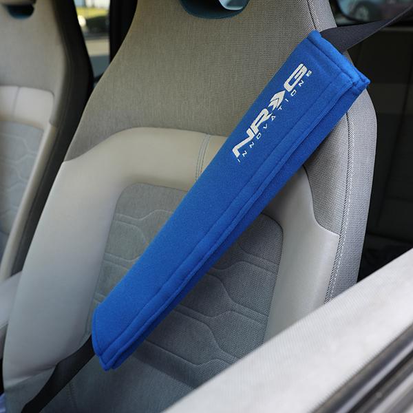 Seat Belt - 3.5 Wide - Cotton - NRG-SBP-35BL - 5