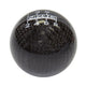 6-Speed MT Ball Type Carbon Fiber Shift Knob<br>Universal