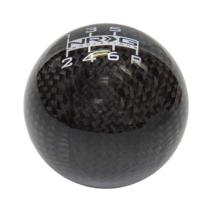 6-Speed MT Ball Type Carbon Fiber Shift Knob<br>Universal