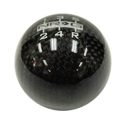 5-Speed MT Weighted Ball Type Carbon Fiber Shift Knob<br>Universal