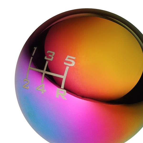 5-Speed Weighted Ball Type Neo Chrome Shift Knob<br>Universal