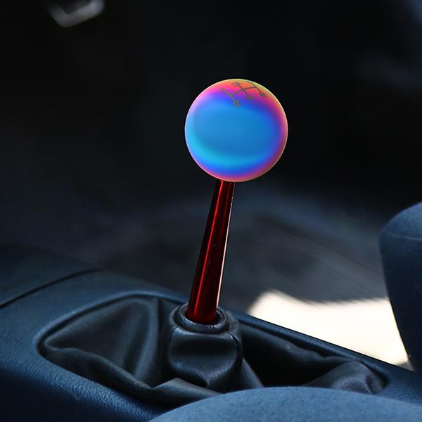 5-Speed Weighted Ball Type Neo Chrome Shift Knob<br>Universal