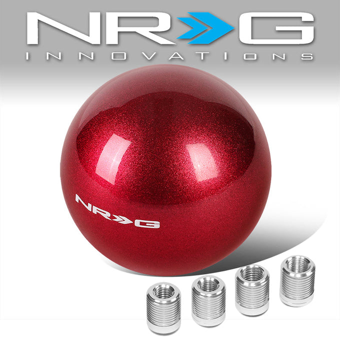 43mm Tall Round Ball Style Aluminum Shift Knob<br>Universal
