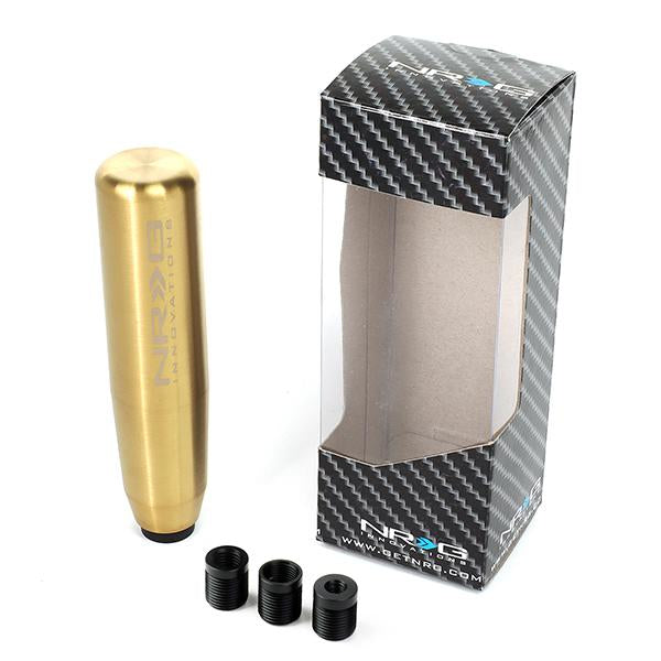 Universal Shift Knob - 5 in.Tall Weighted - Manual - Aluminum - NRG-SK-480GD - 4