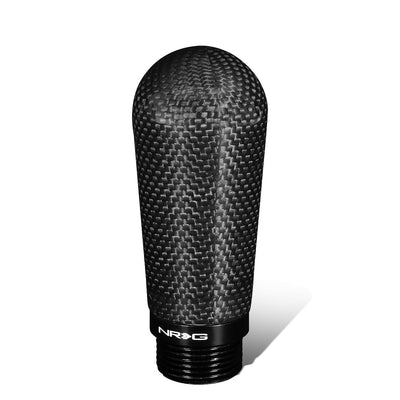 4.5 to 7 in. Tall Adjustable Carbon Fiber Look Aluminum Shift Knob<br>Universal