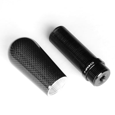 4.5 to 7 in. Tall Adjustable Carbon Fiber Look Aluminum Shift Knob<br>Universal