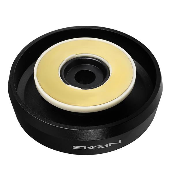 NRG Innovations - 92-97 Ford F-150 F-250 F-350 RangerQuick Release Steering Wheel Hub - Aluminum - 4