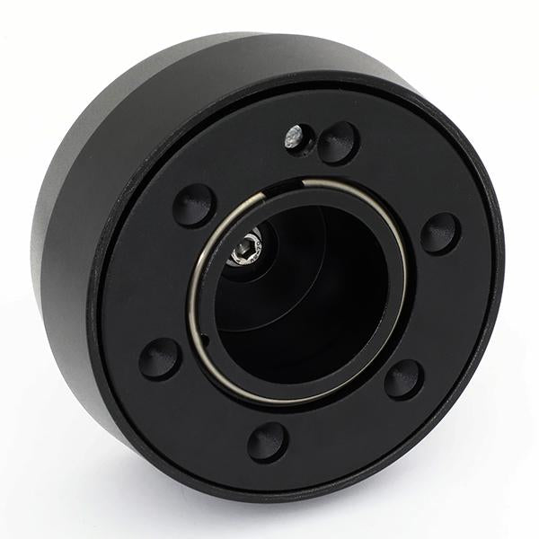 NRG Innovations - Quick Release Steering Wheel Hub - Version 2 Free Spin Cover - W/Key - 4