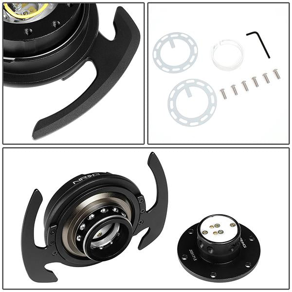 Gen 4.0 Steering Wheel Quick Release Adapter w/Hnadle <br>Universal