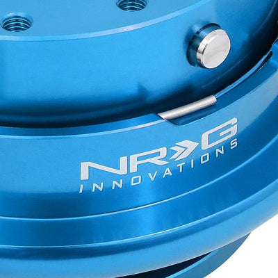 Universal NRG Innovations Quick Release Steering Wheel Hub - Gen 4.0 - Aluminum - NRG-SRK-700BL - 2