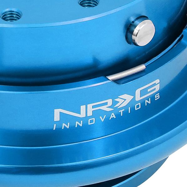 Universal NRG Innovations Quick Release Steering Wheel Hub - Gen 4.0 - Aluminum - NRG-SRK-700BL - 2
