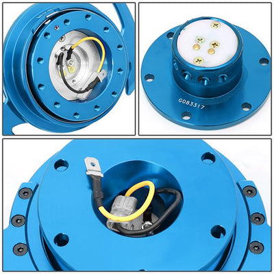 Universal NRG Innovations Quick Release Steering Wheel Hub - Gen 4.0 - Aluminum - NRG-SRK-700BL - 4