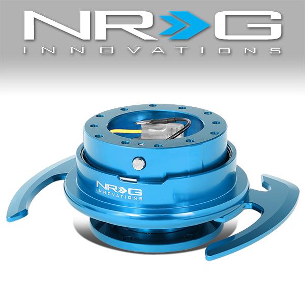 Universal NRG Innovations Quick Release Steering Wheel Hub - Gen 4.0 - Aluminum - NRG-SRK-700BL - 1