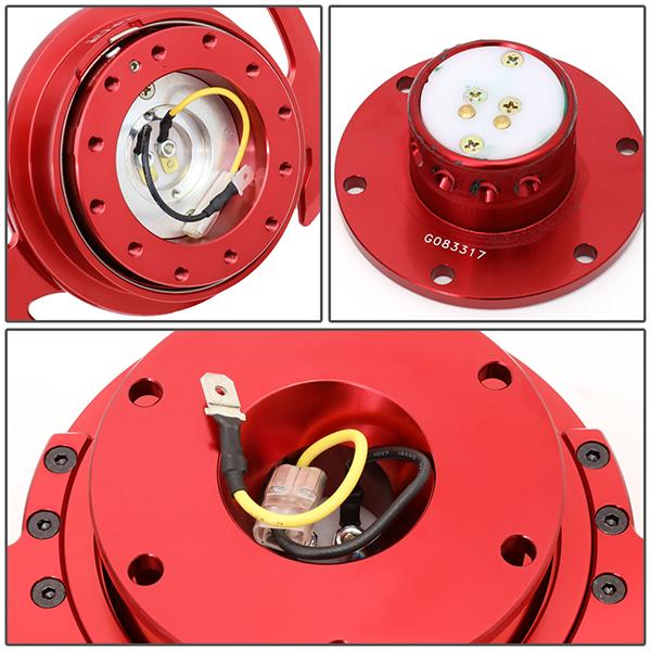 Universal NRG Innovations Quick Release Steering Wheel Hub - Gen 4.0 - Aluminum - NRG-SRK-700RD - 4