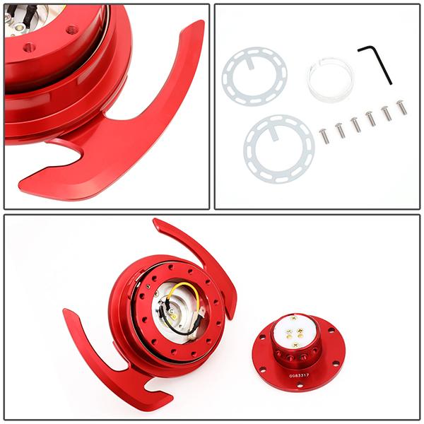 Universal NRG Innovations Quick Release Steering Wheel Hub - Gen 4.0 - Aluminum - NRG-SRK-700RD - 5