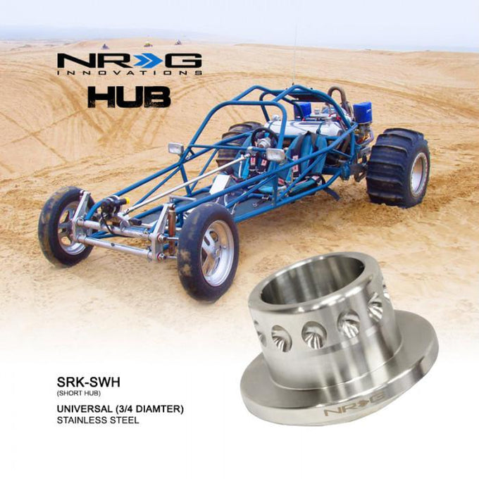 NRG Innovations - Quick Release Steering Wheel Hub - 5/8- Thick Steering Shafts - 2