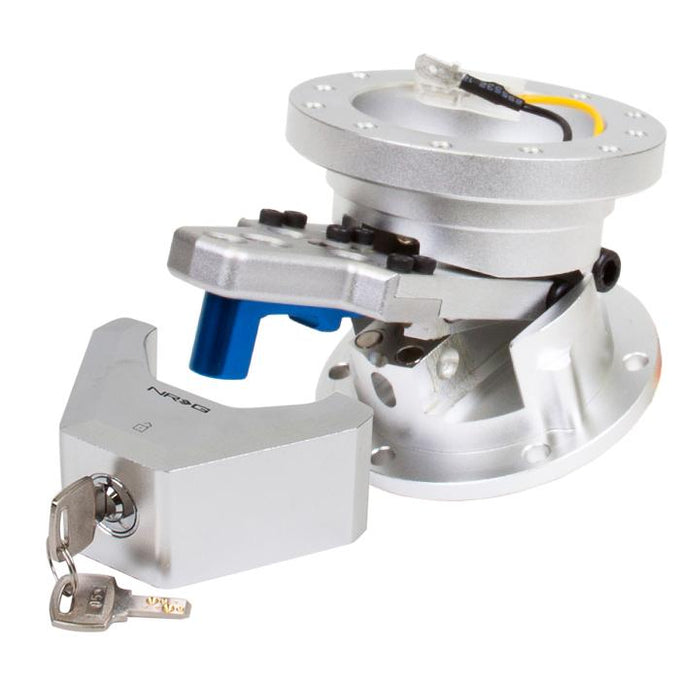 Aluminum Steering Wheel Quick Tilt System w/Lock - SRT-100SL