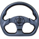 320mm Flat Bottom Matte Carbon Fiber Steering Wheel<br>Universal