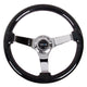 350mm Galaxy Classic Wood Grain Grip Steering Wheel<br>Universal
