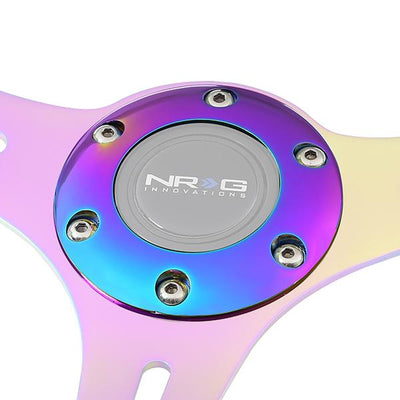 NRG Innovations - Steering Wheel - W/Horn Button - 6-Bolt - 6