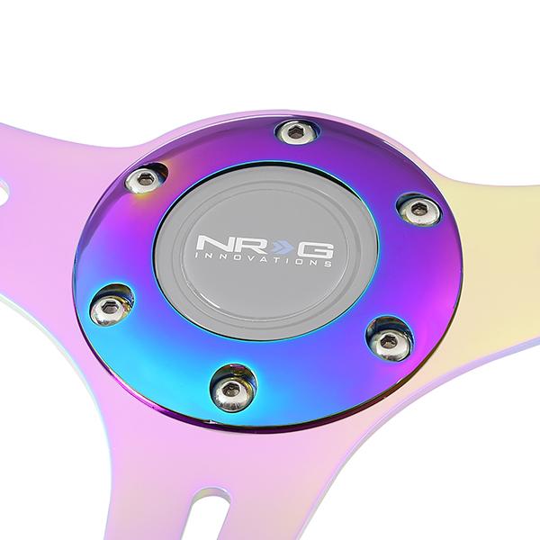 NRG Innovations - Steering Wheel - W/Horn Button - 6-Bolt - 6