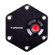 Hexagonal Style Steering Wheel Horn Plate w/Button<br>Universal
