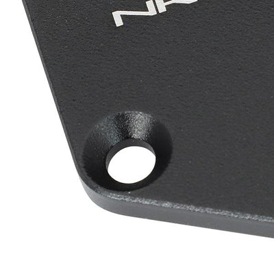 Hexagonal Style Steering Wheel Horn Plate w/Button<br>Universal