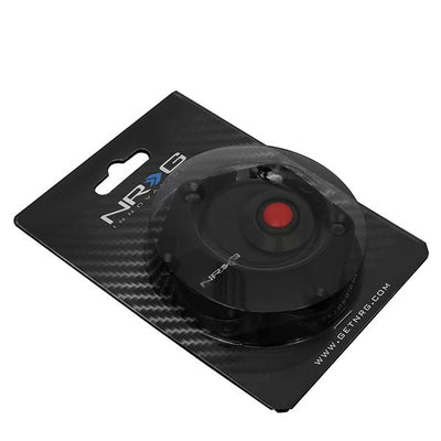 Hexagonal Style Steering Wheel Horn Plate w/Button<br>Universal
