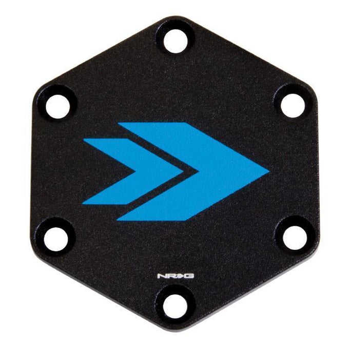 Hexagonal Style Steering Wheel Horn Delete Plate<br>Universal