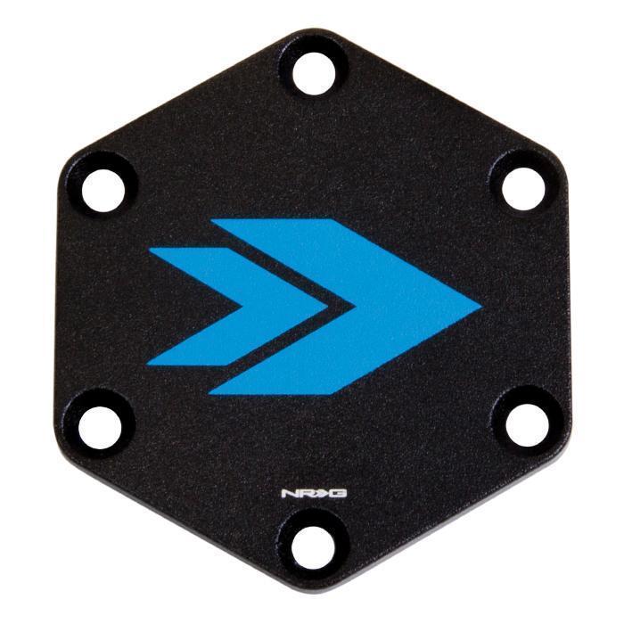 Hexagonal Style Steering Wheel Horn Delete Plate<br>Universal