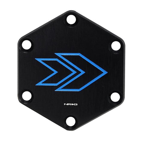 Hexagonal Style Steering Wheel Horn Delete Plate<br>Universal