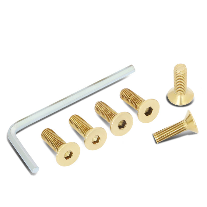 6 Piece Steering Wheel Conical Screws w/Allen Wrench - SWS-100RD