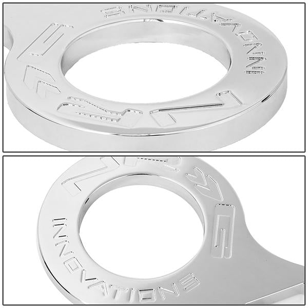 Universal Towing Tow Hook Ring - Rear Bumper - Aluminum - NRG-TOW-110CH - 2