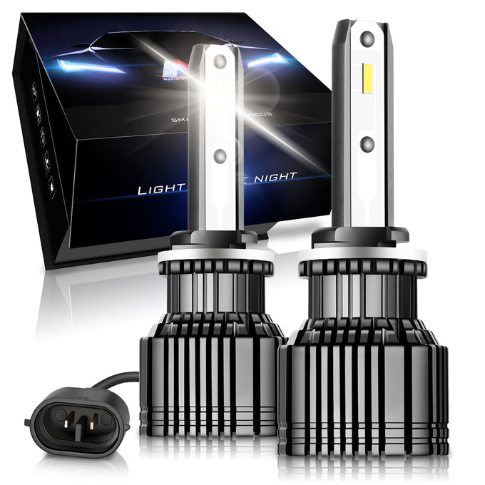 hid-881-led-headlight-high-low-beam-fog-lamp-bulbs-conversion-kit-w-fan-aluminum-pair-nvl-cfs-881 - 1