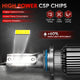 hid-9006-hb4-led-headlight-high-low-beam-fog-lamp-bulb-conversion-kit-w-fan-aluminum-pair-nvl-cfs-9006 - 2